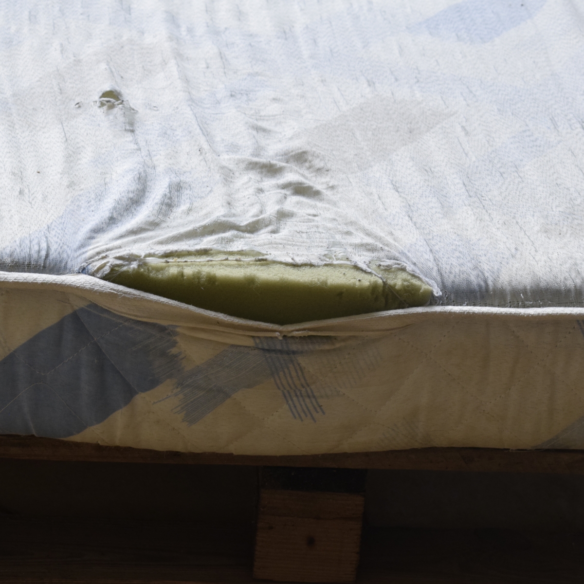 repairing tears and holes in futon mattress