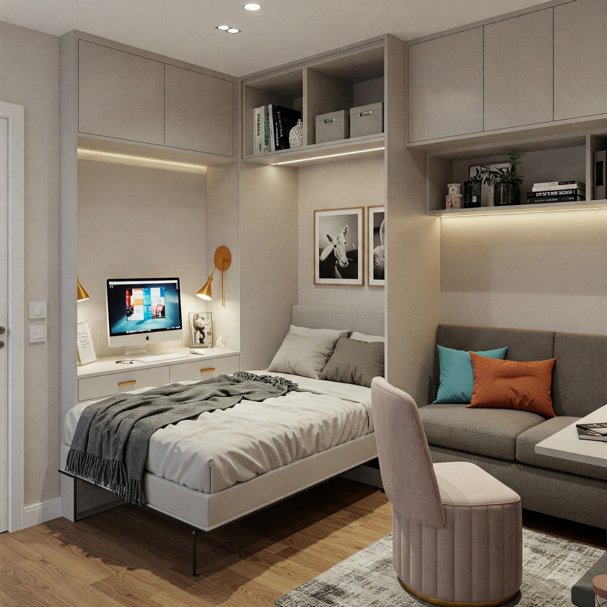 style your murphy bed
