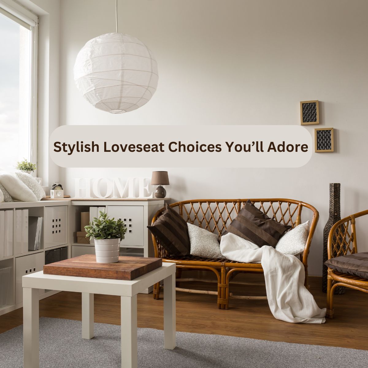 Stylish Loveseat Choices You�ll Adore