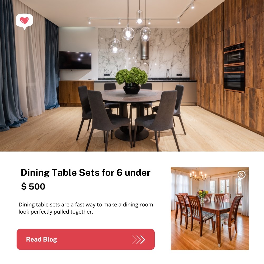 Top 10 Dining Table Sets for 6 Under $500