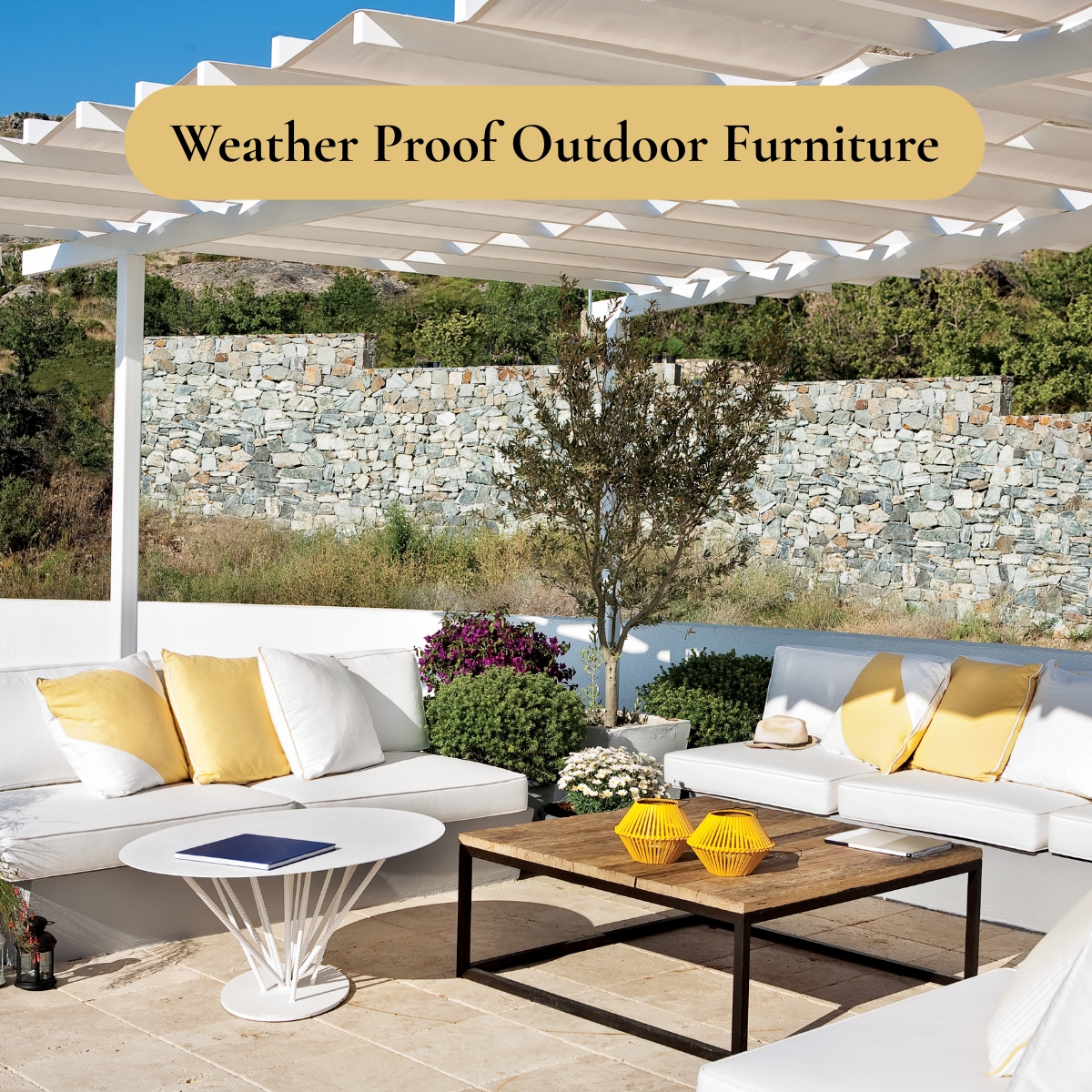 What is the best weatherproof outdoor furniture?