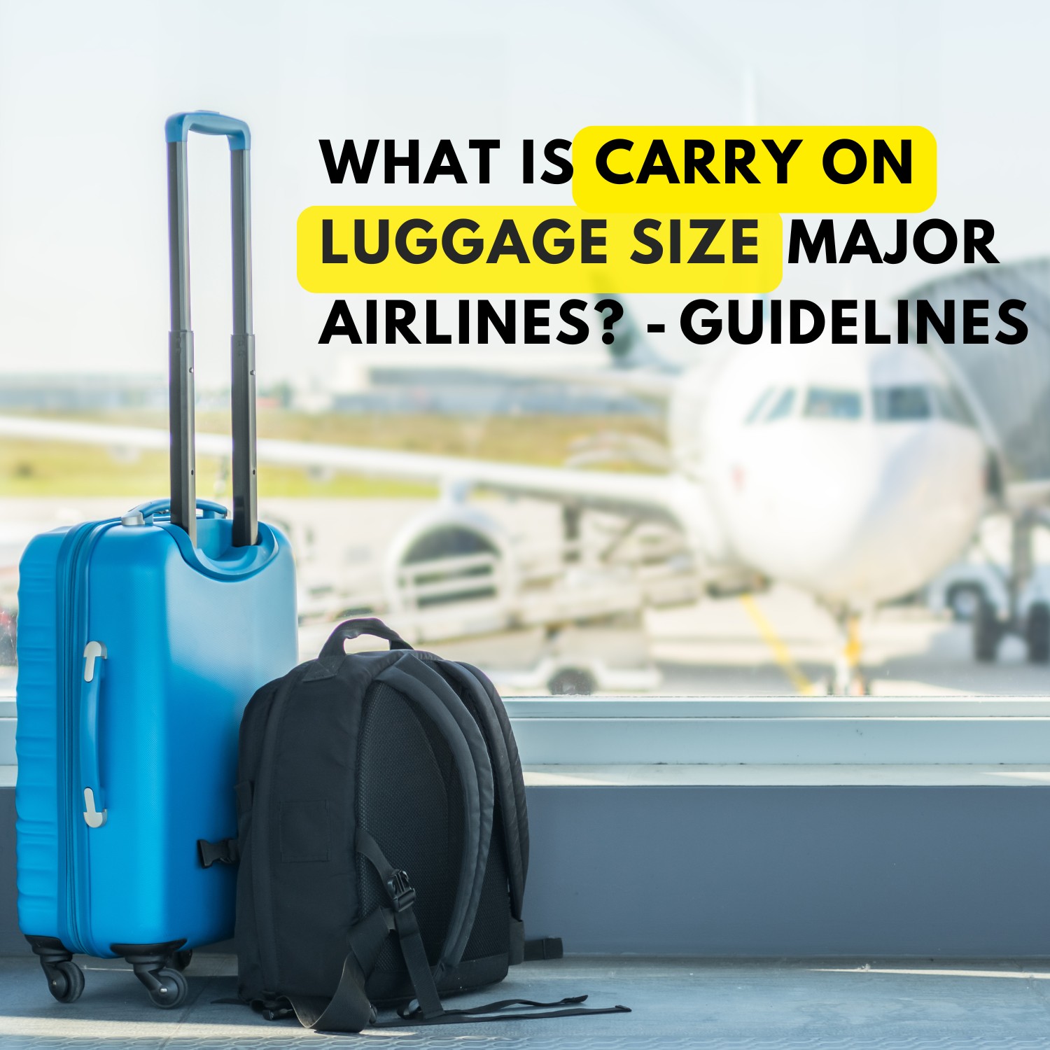 What is Carry On Luggage Size for Major Airlines? - Guidelines