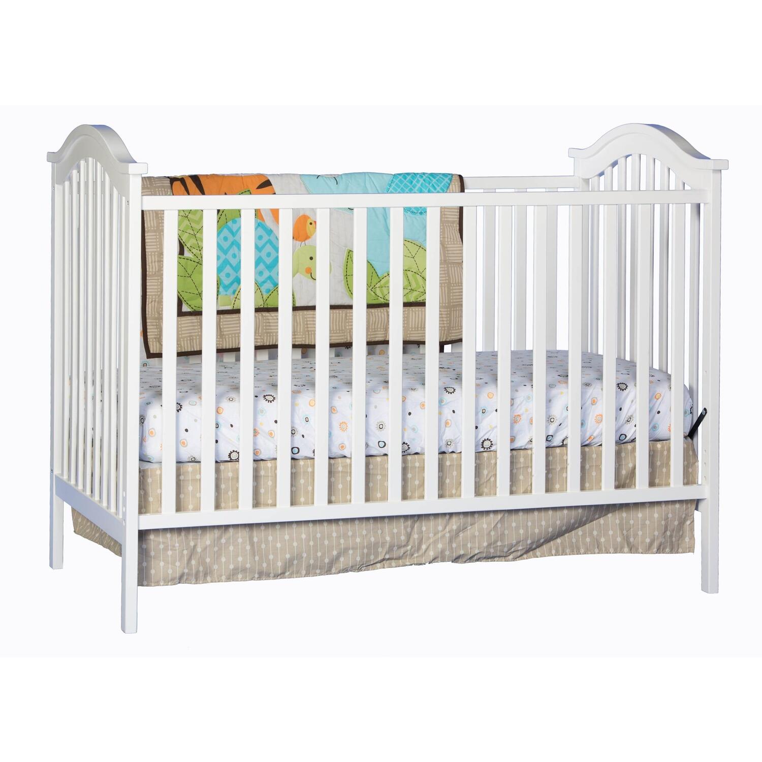 Storkcraft Hampton 2in1 Fixed Side Convertible Crib