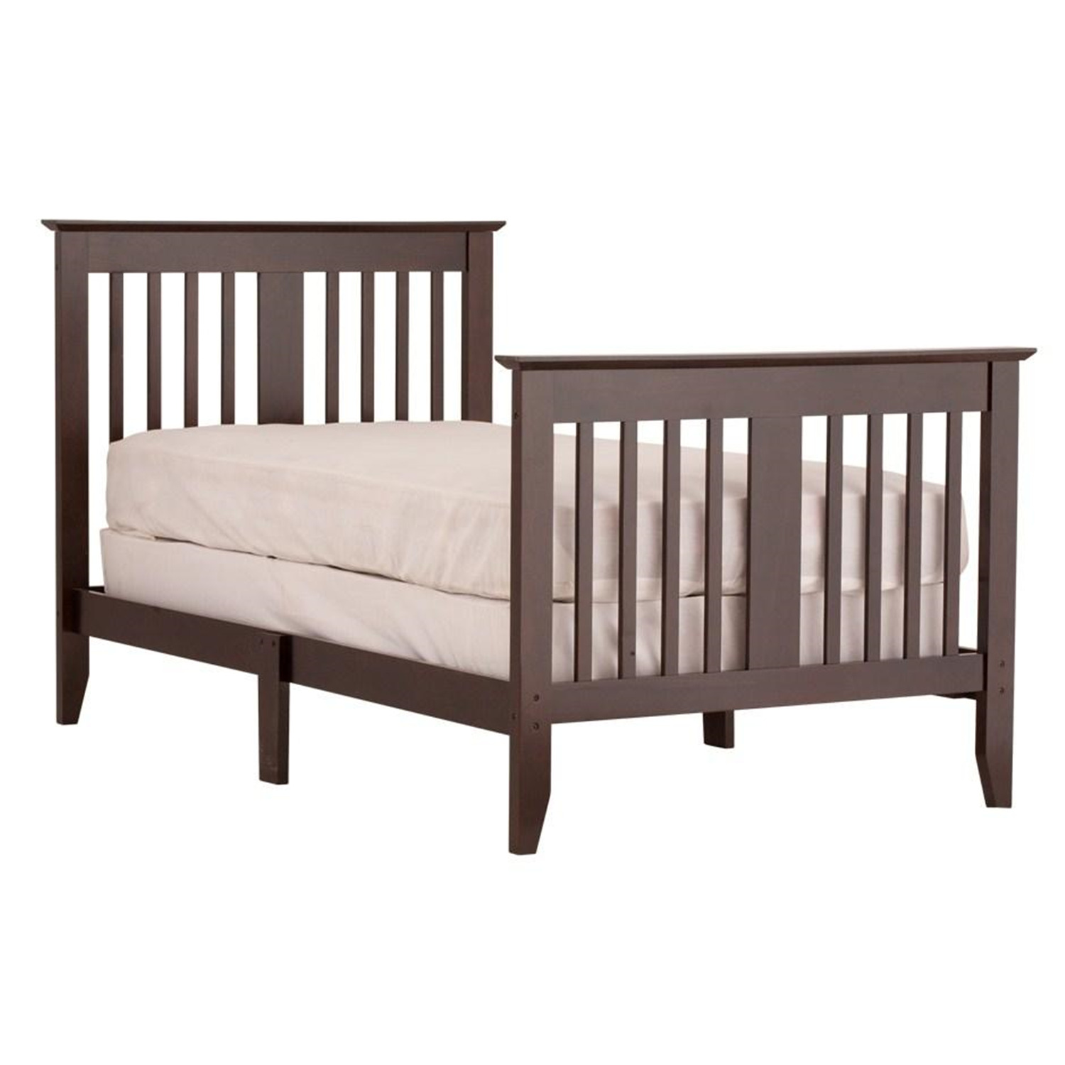 Stork Craft Beatrice Twin Bed Espresso