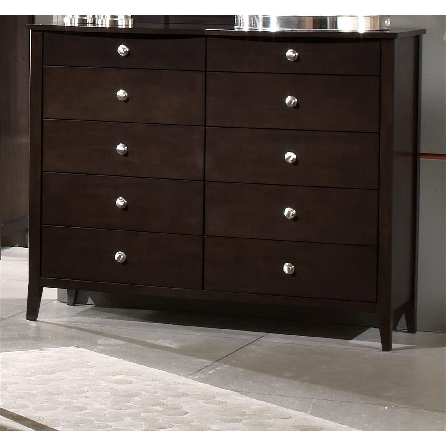Espresso Tall Dresser 927 99 Ojcommerce Espresso Tall Dresser 1418 711cw