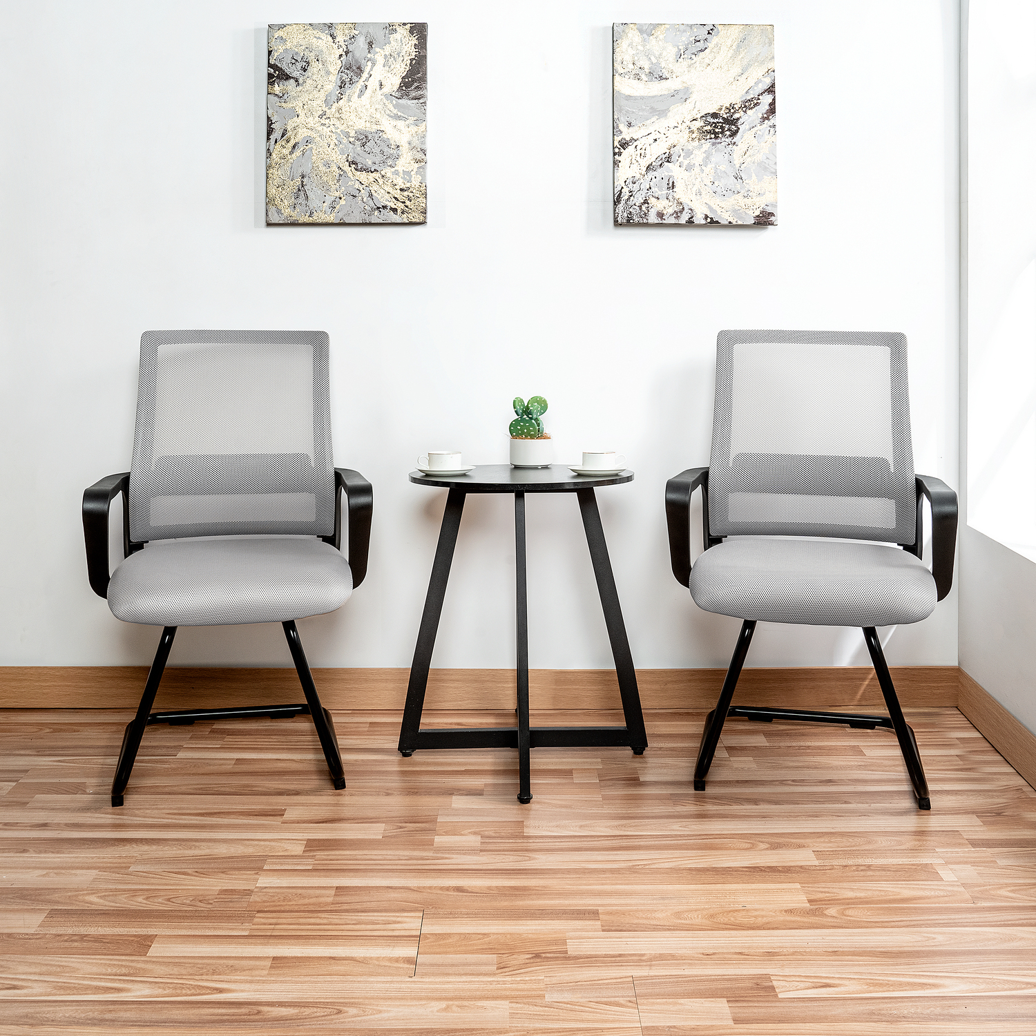 Color: Gray Style: Set of 8