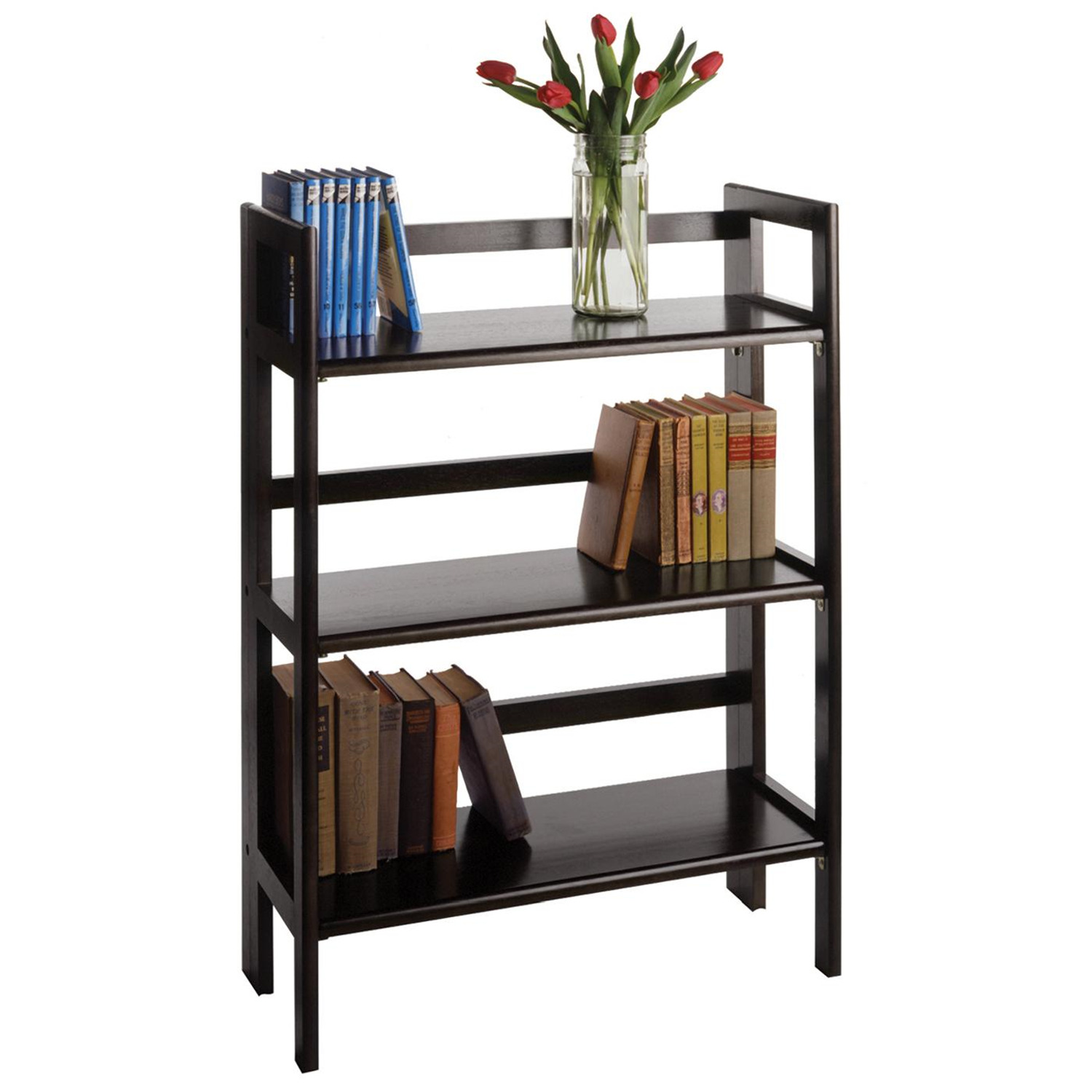 Winsome Wood 3 Tier Folding And Stackable Shelf 74 79 Ojcommerce Tap To Expand Winsome Wood 3 Tier Folding And Stackable