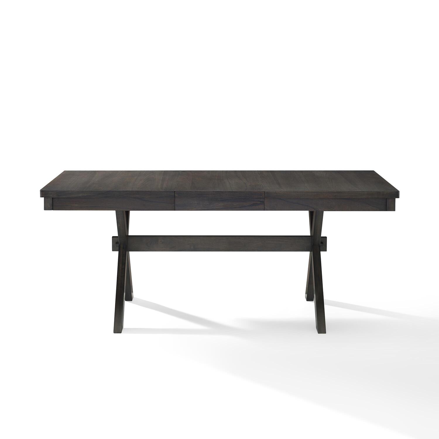 Modern Farmhouse Dining Table with Drop Leaf|Seats 8|Rectangular Table for Kitchen & Dining Room