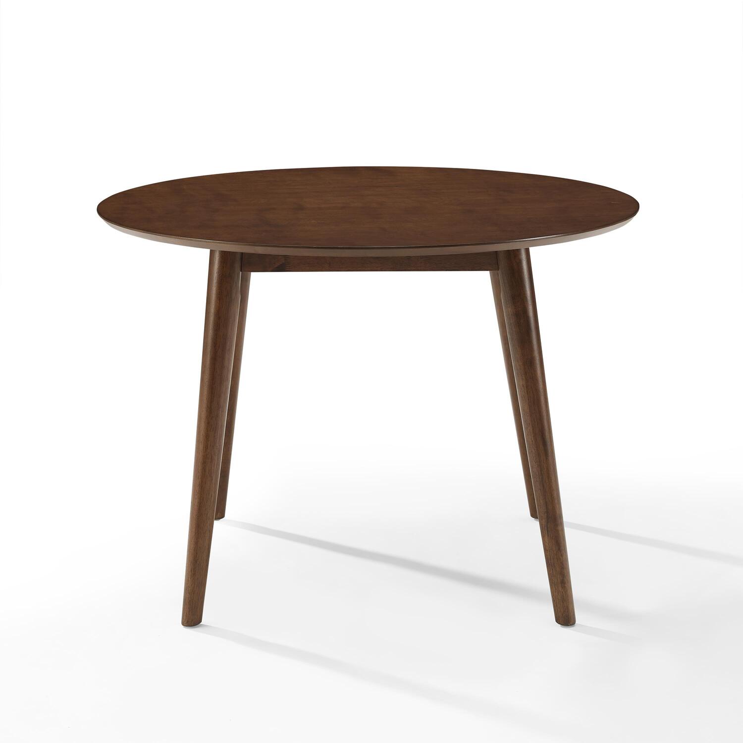 Round Dining Table - Mid-Century Modern Wood Table - 41