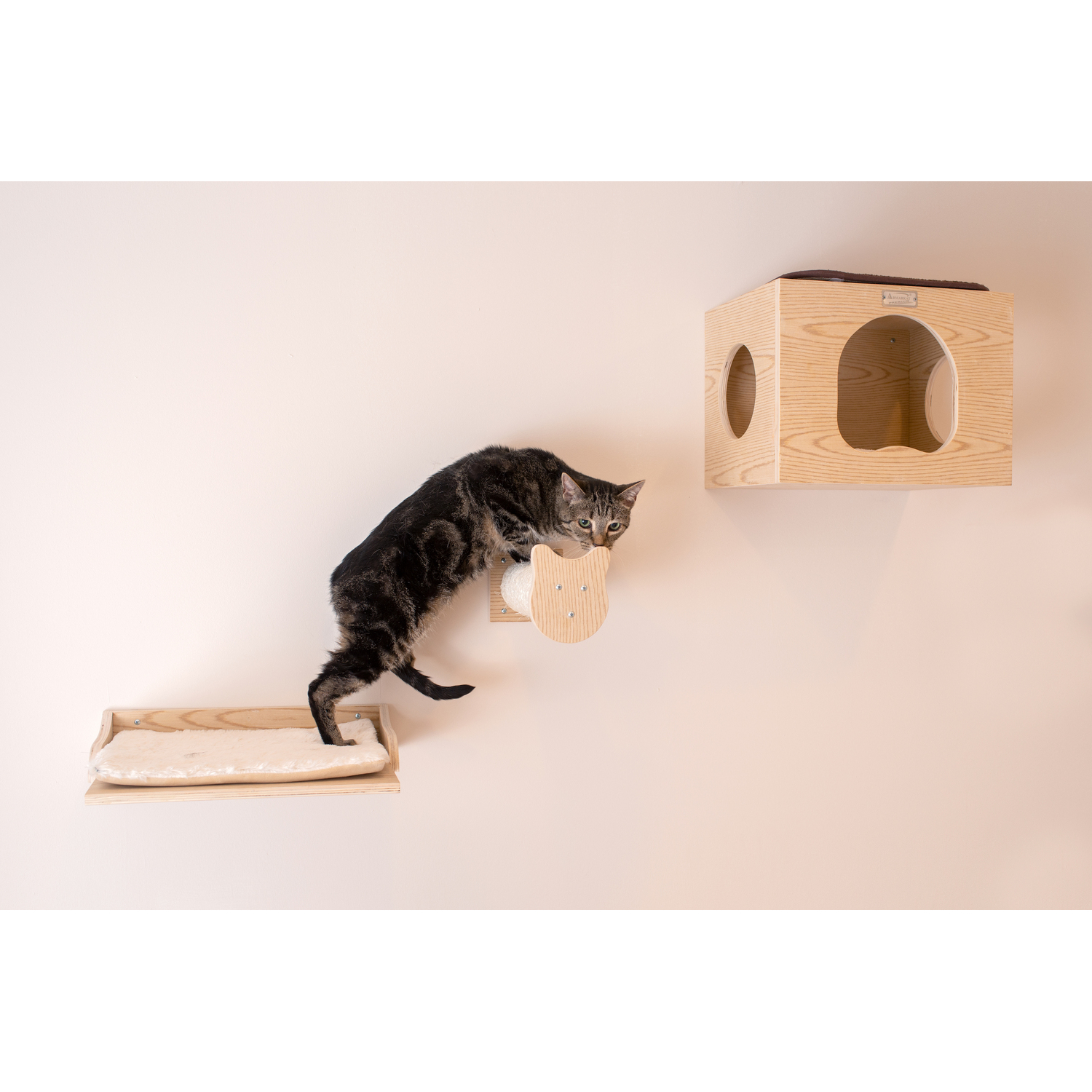 Gothic Glamour Cat Tree with Condo, Perch, Step-Up - 16