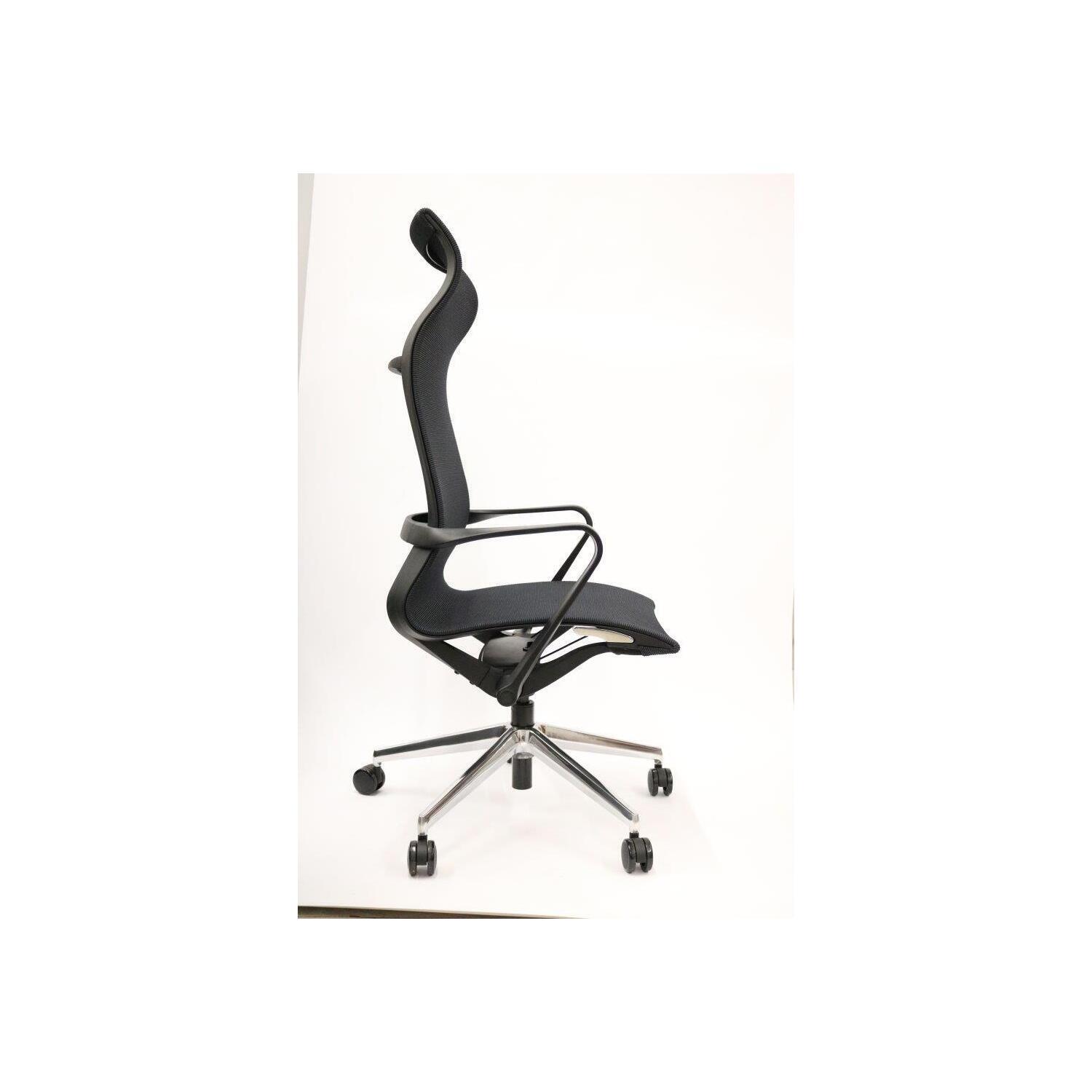 Office Chair with Headrest - Ergonomic Task Chair for Home & Office