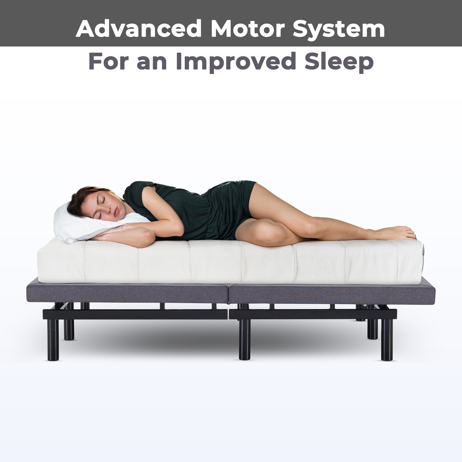 IdealBase Motorized Adjustable Bed Frame