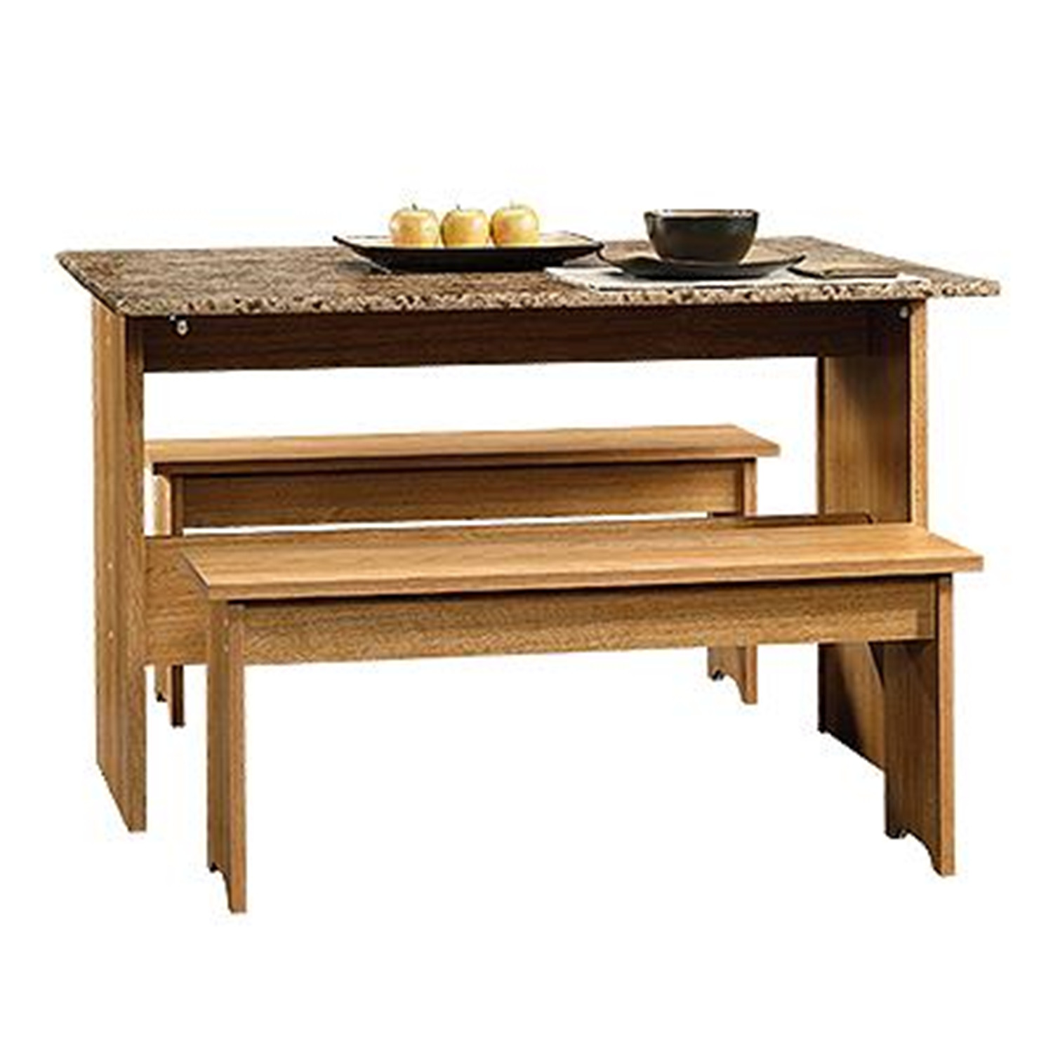Sauder Beginnings Table with Benches - From $236.9900 to $255.9900