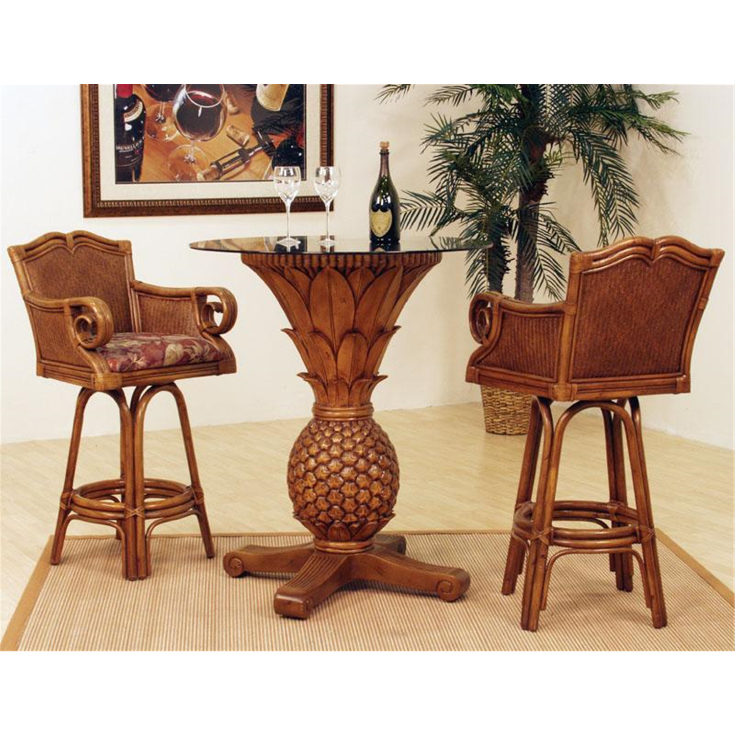 Sunset Reef Pineapple Pub Table