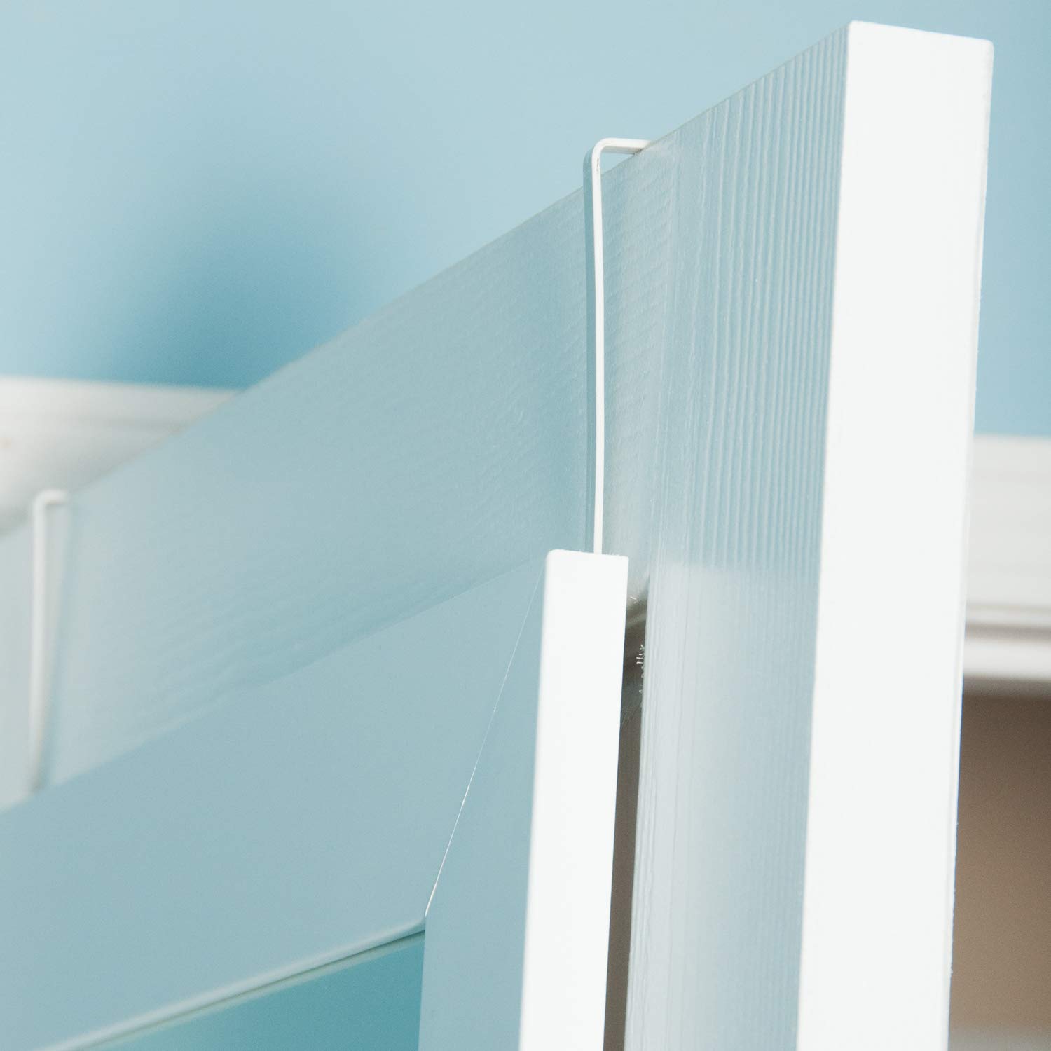 BrandtWorks Matte White Over the Door Full Length Dressing Mirror 281.7500