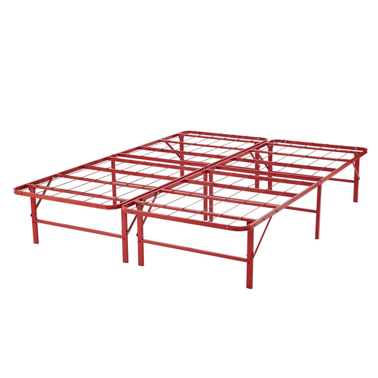Color: Red Bed Size: Twin