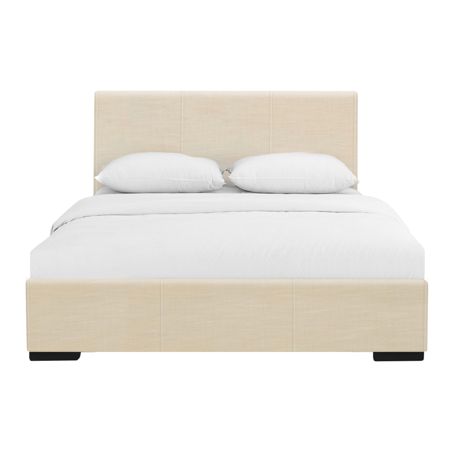 Camden Isle Hindes Upholstered Platform Bed, Beige, Queen 647732869613 eBay