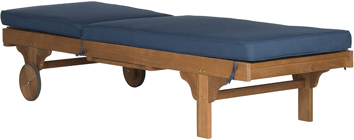 Safavieh Newport Chaise Lounge Chair With Side Table ... Safavieh Newport Chaise Lounge Chair With Side Table ... on Safavieh Chaise Lounge id=82434