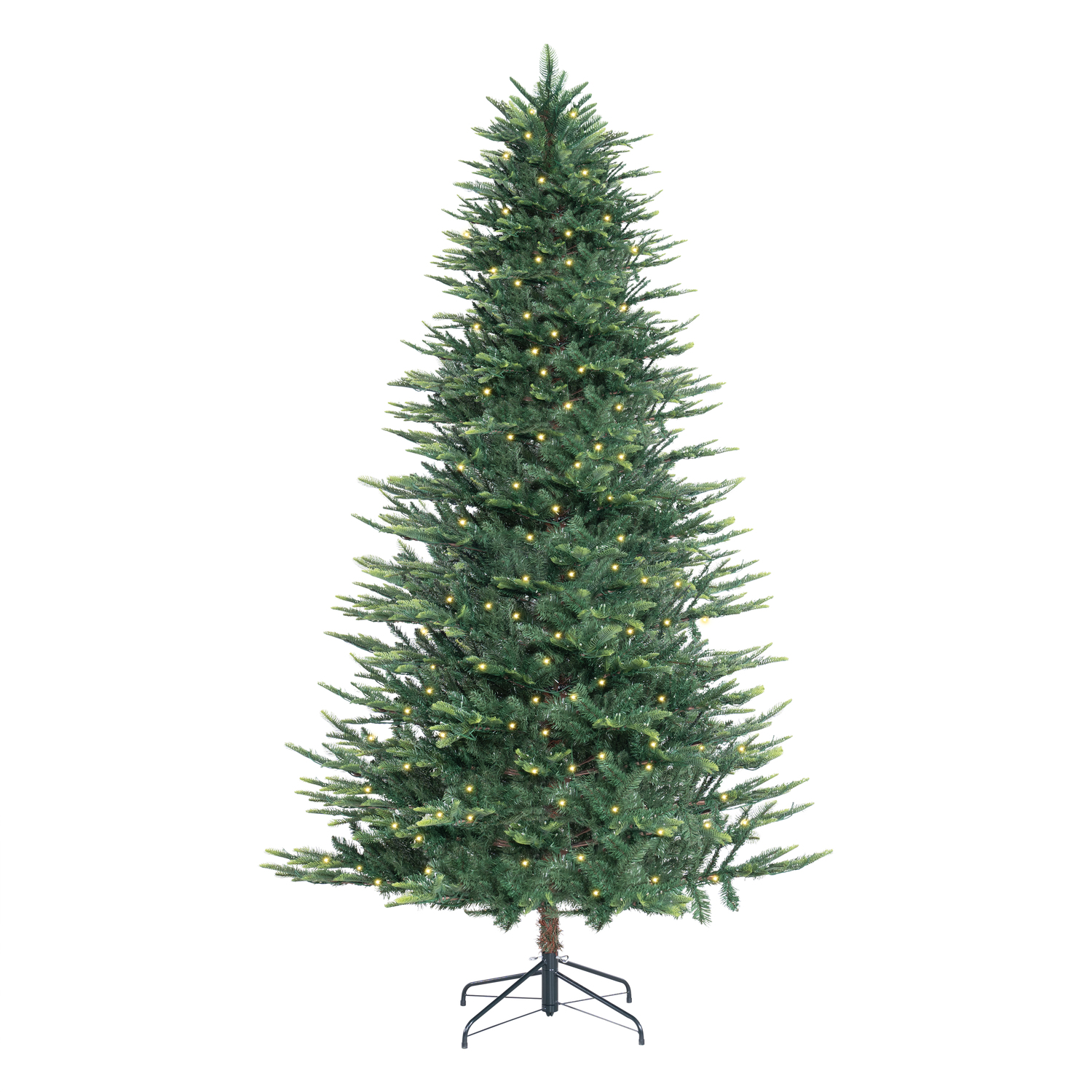 Prelit Aritificial Christmas Tree, Realistic Nordic Christmas Tree with Lights