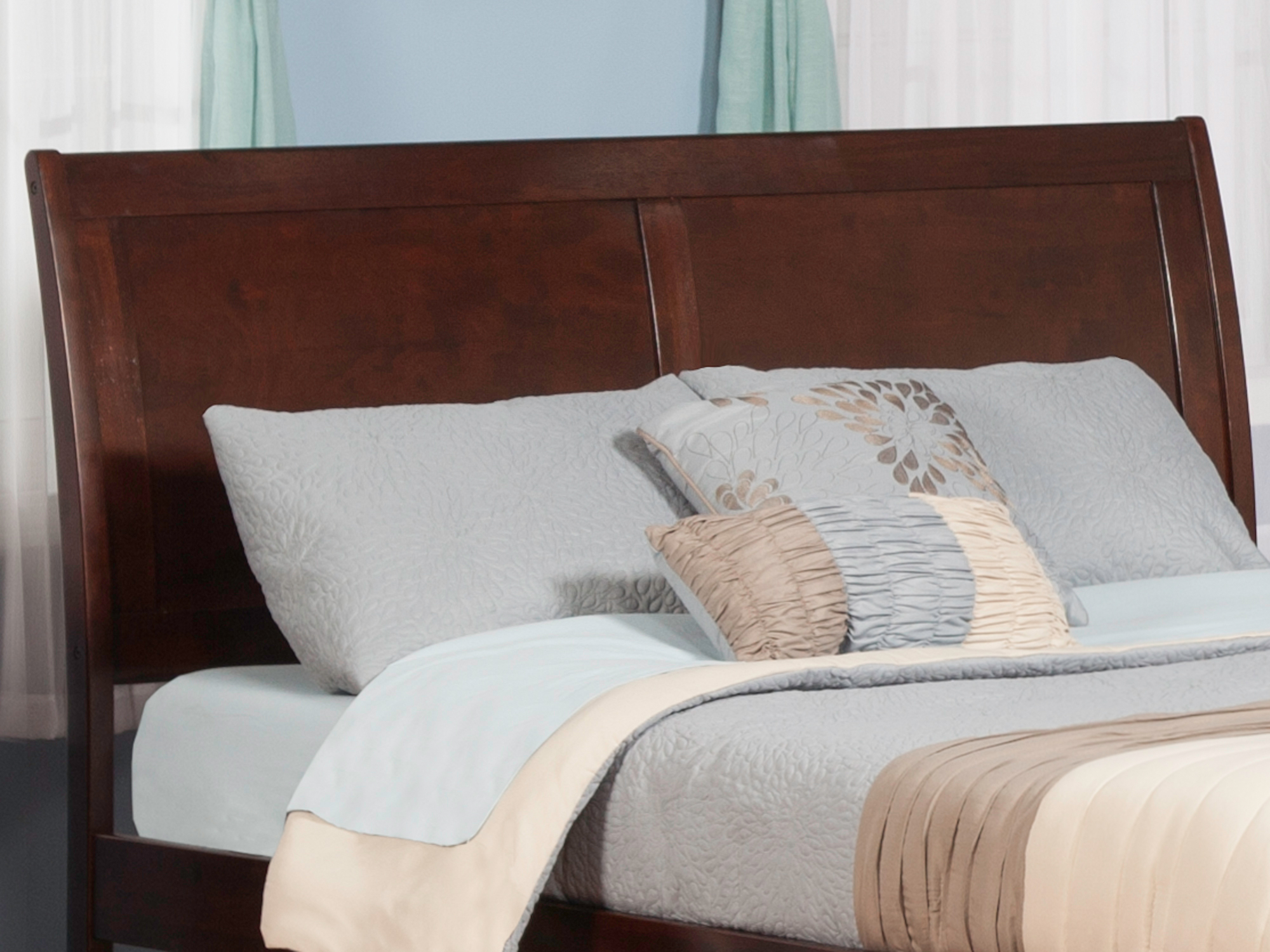 Portland Headboard King Walnut 191.3600