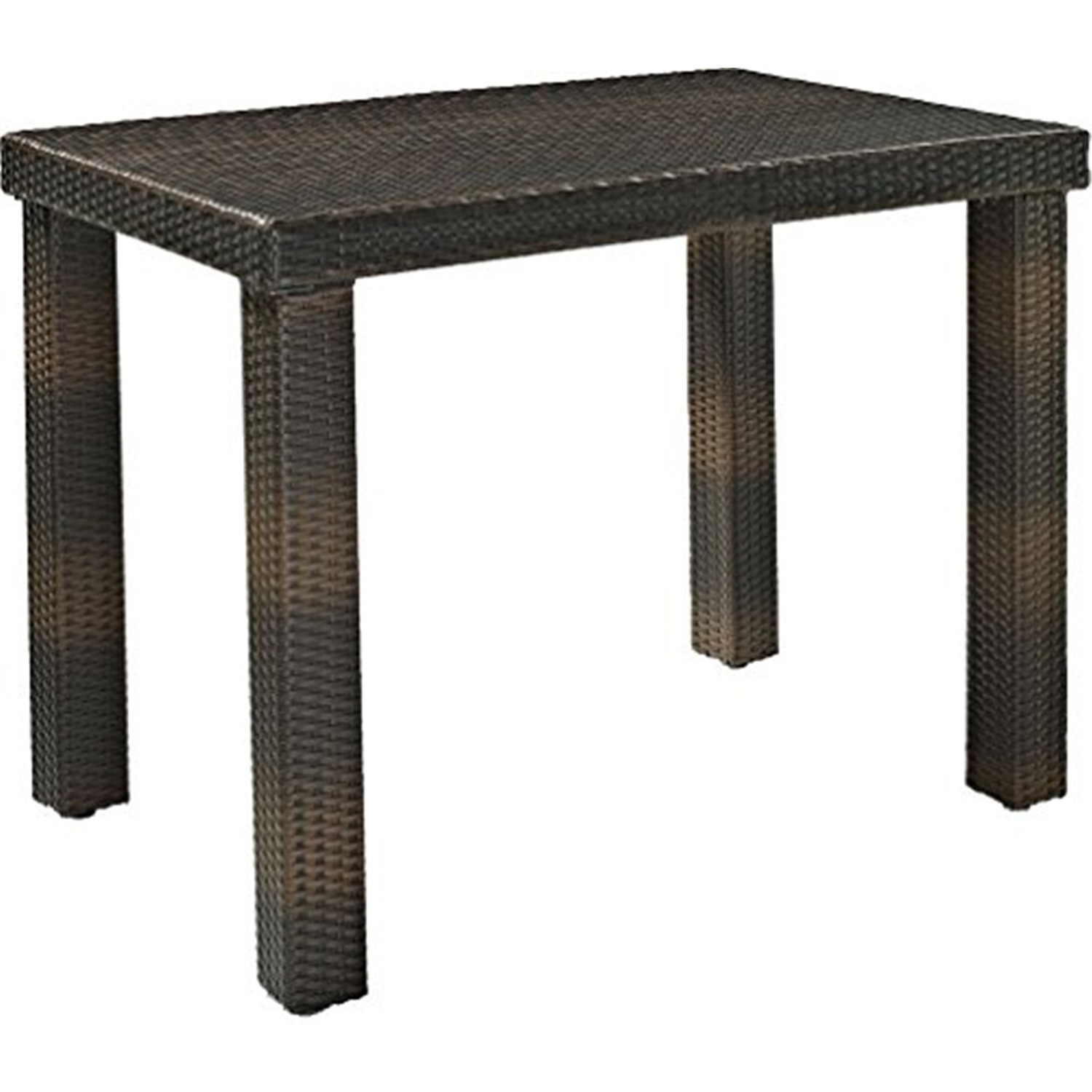 Outdoor High Dining Table - Wicker Patio Table - 48