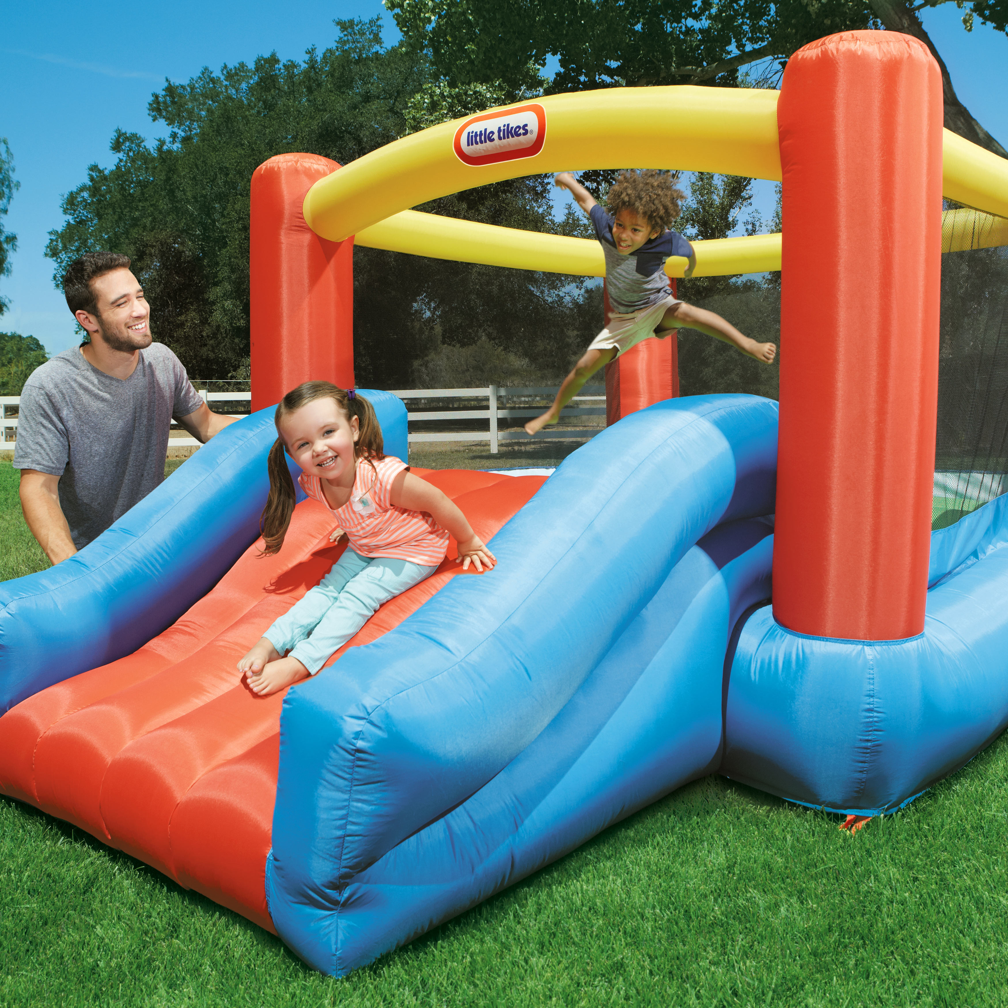Little Tikes Jr. Jump 'n Slide Bouncer 303.9900