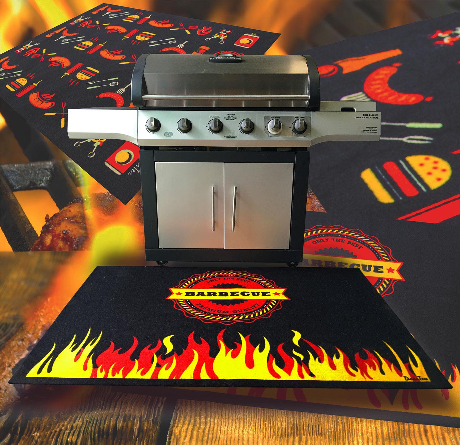Doortex BBQ Mat Under Grill Mat Fire Retardant and Flame