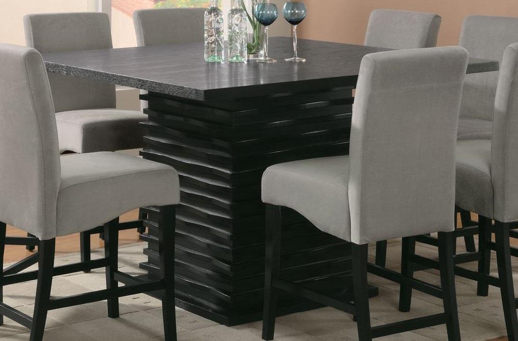 Coaster Stanton Contemporary Black Counter Height Table 1 Coaster Stanton Contemporary Black Counter Height Table 1