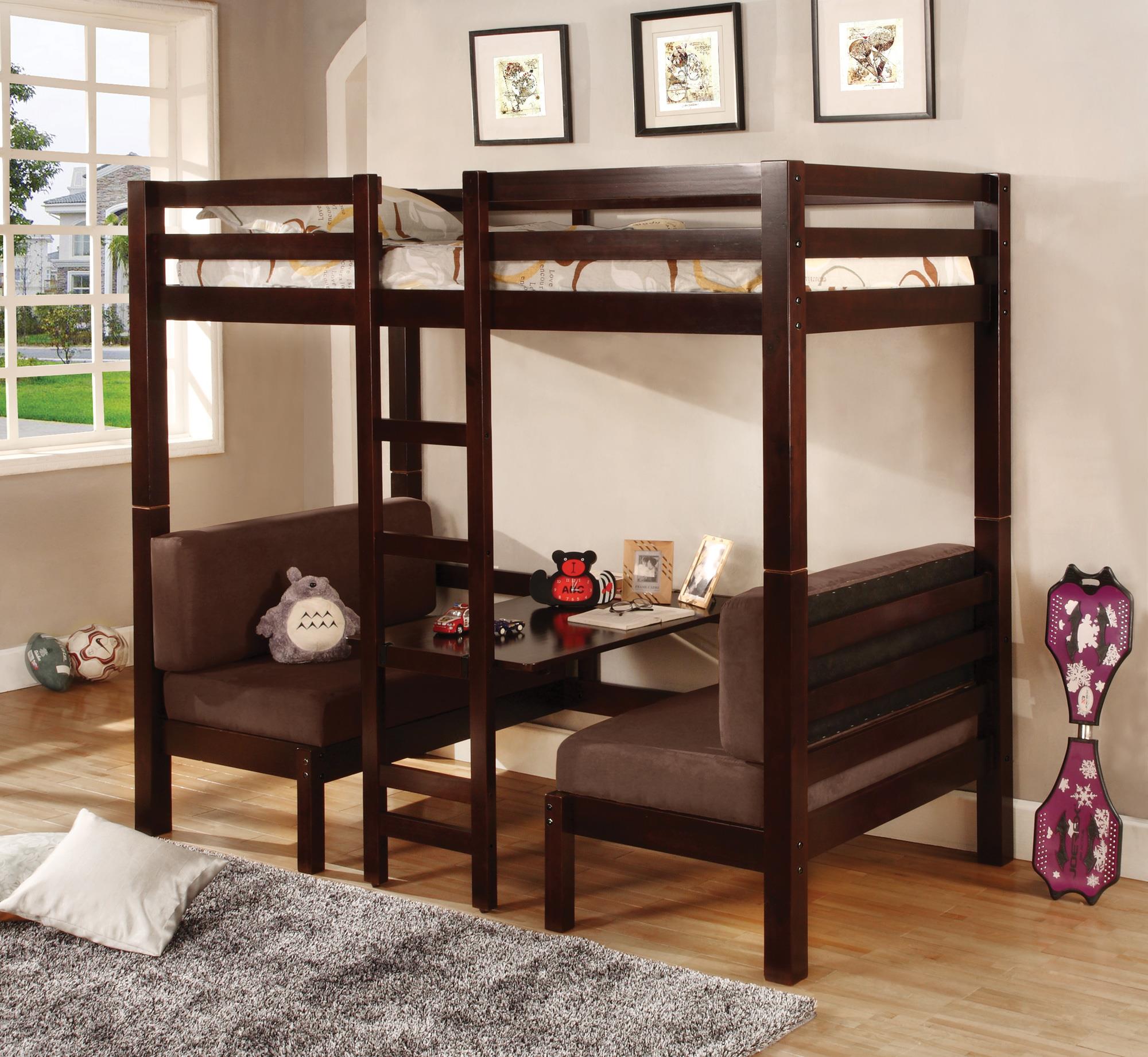 Bunk Bed Twin Convertible Loft Ojcommerce Bunk Bed Twin Convertible Loft