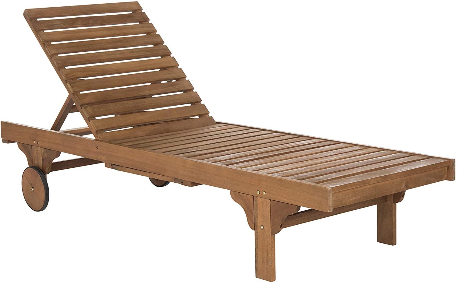 Safavieh Newport Chaise Lounge Chair With Side Table - $445.9900