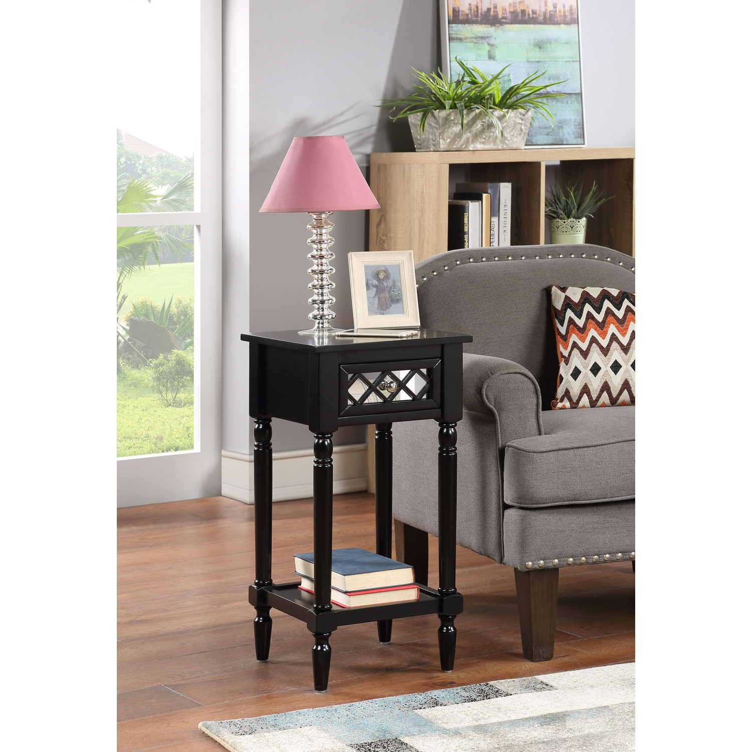 Convenience Concepts French Country Khloe Deluxe Accent Table