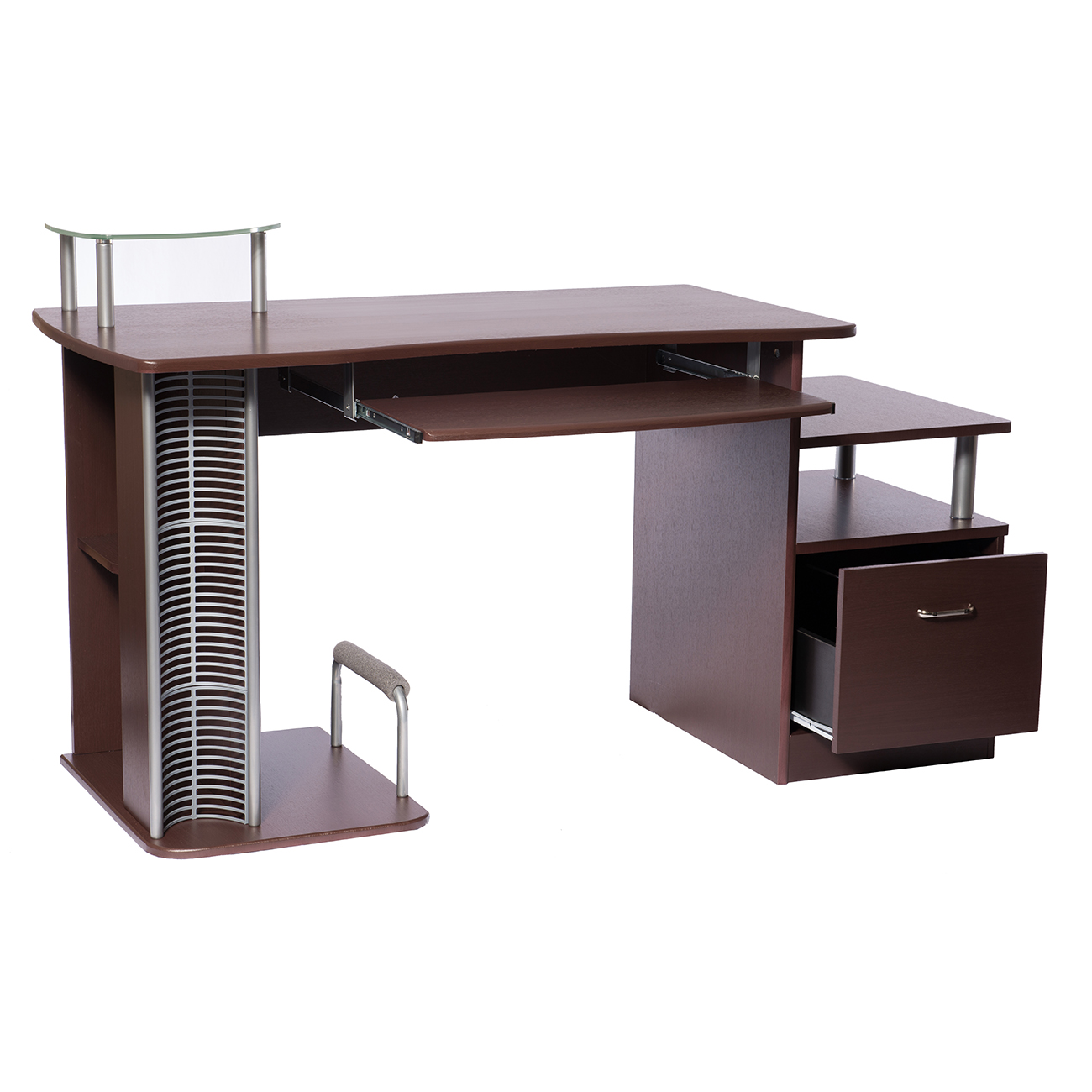 Techni Mobili Complete Computer Workstation With Storage