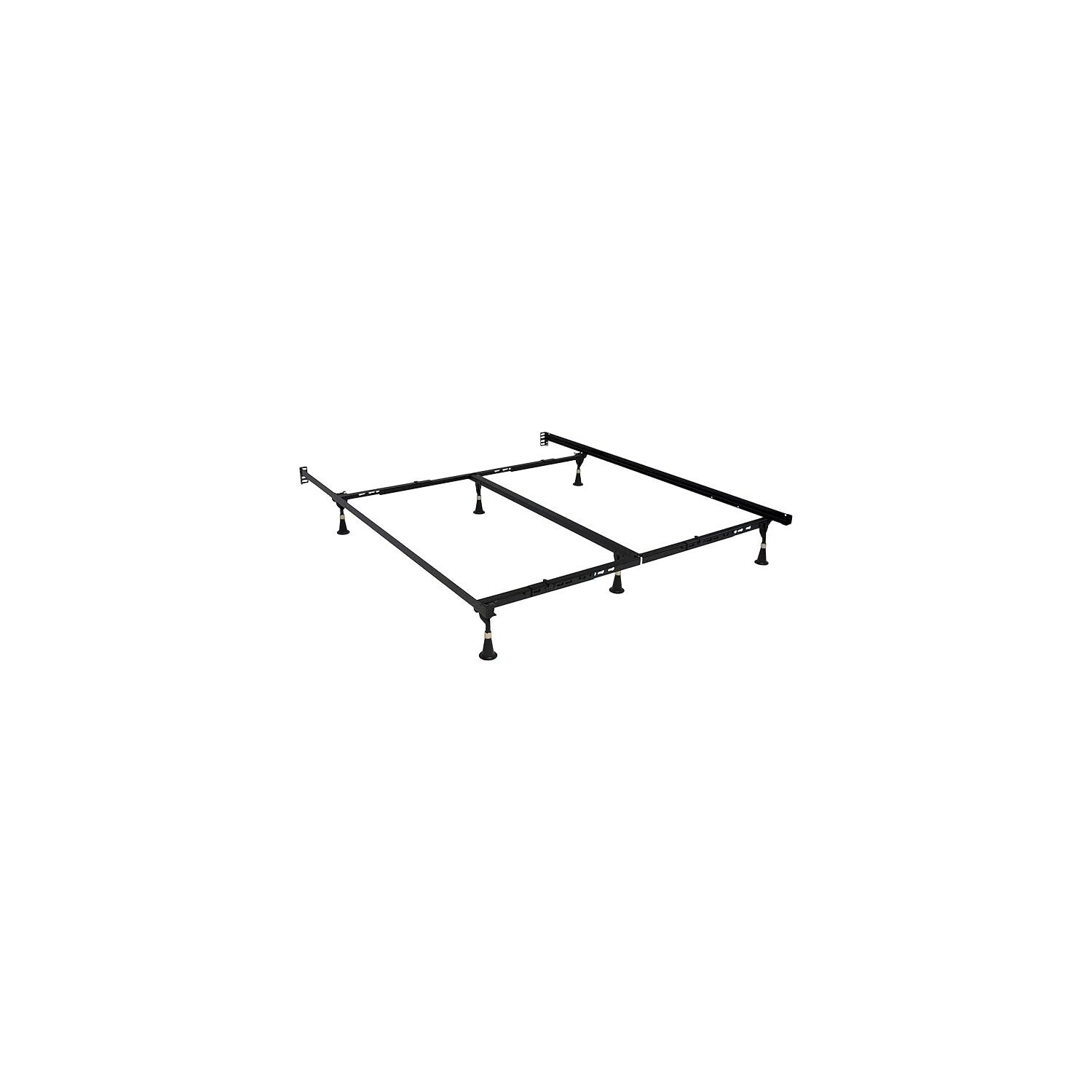 Artisanal Artistry Stabl-Base Premium Bed Frame Twin/Full/Queen/Cal King/E. King With 6 Glides, Adjustable Bed Frame with Locking Mechanism