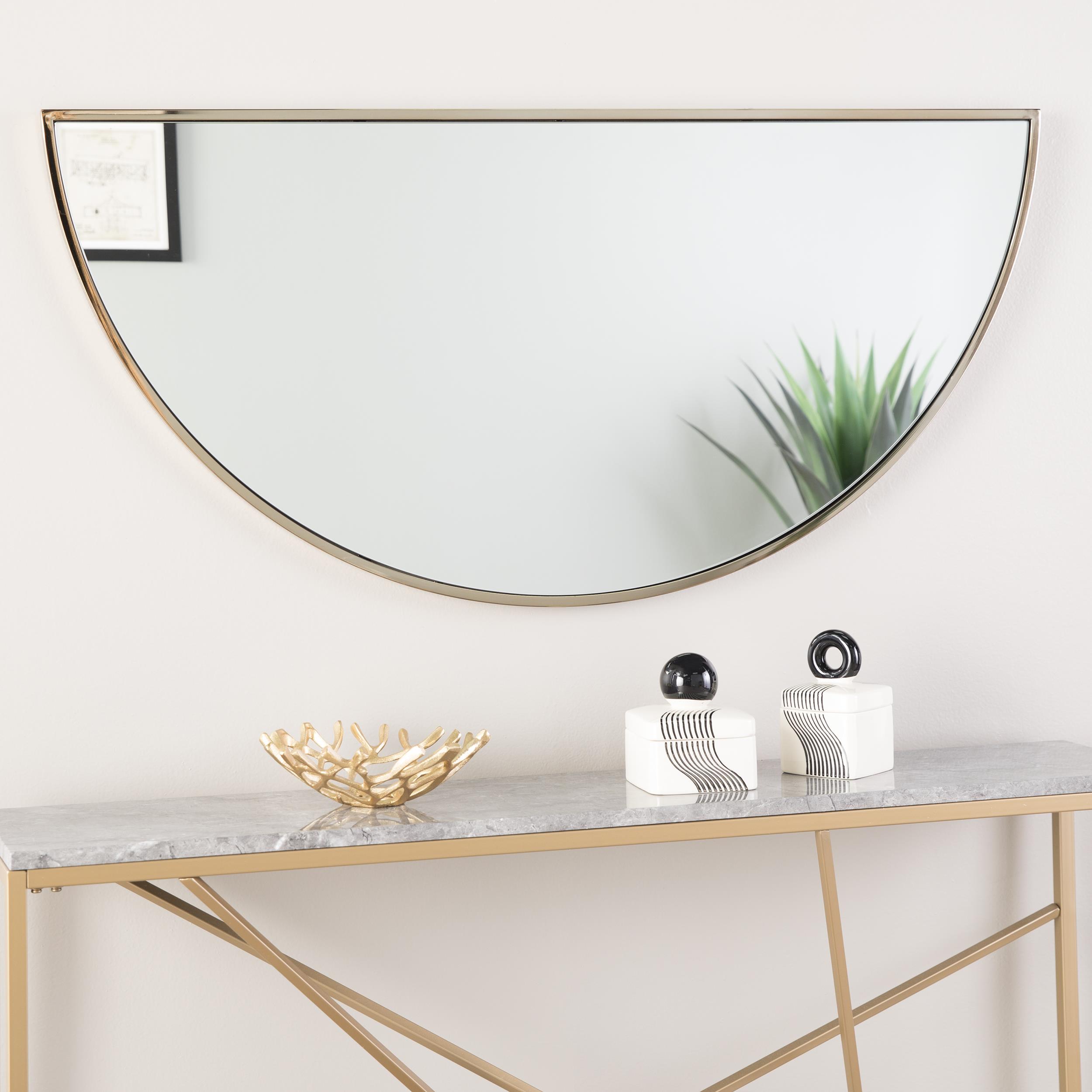 SEI Wyndowlyn Decorative Arched Mirror 48" Champagne 140.9900