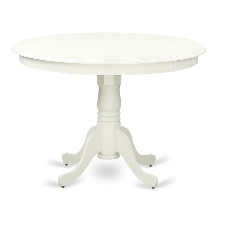 Dining Room Table Set 5-Pc Linen White Finish image - 1