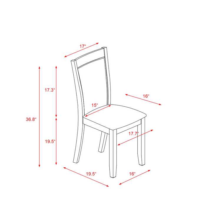 Light Beige Linen Fabric Dining Chair Set Walnut Finish image - 1