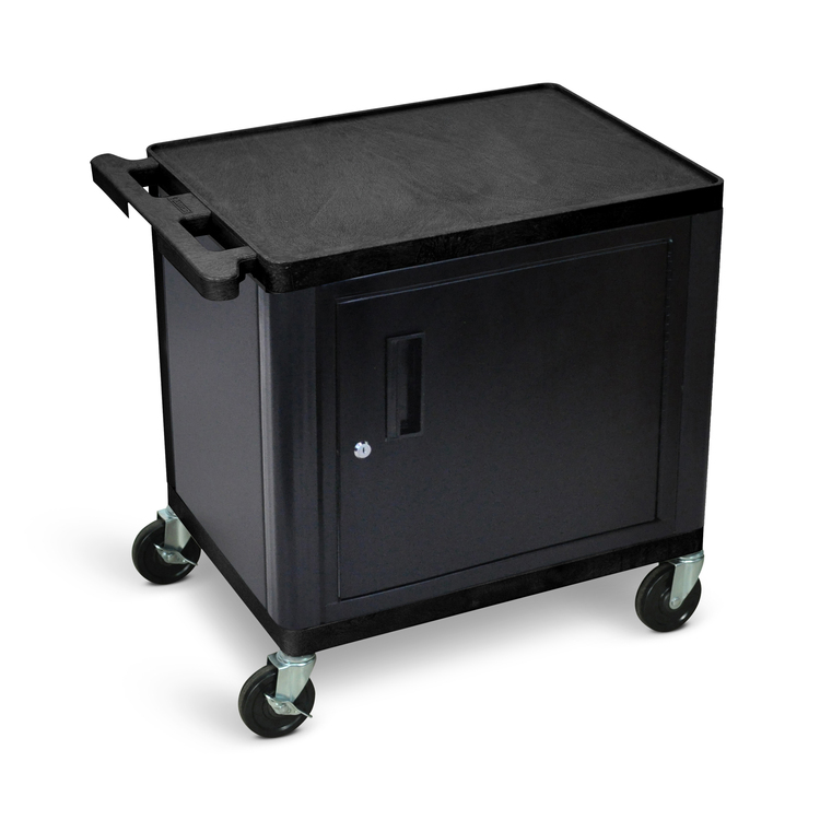 Luxor 26"H AV Cart - Two Shelves Cabinet image - 1