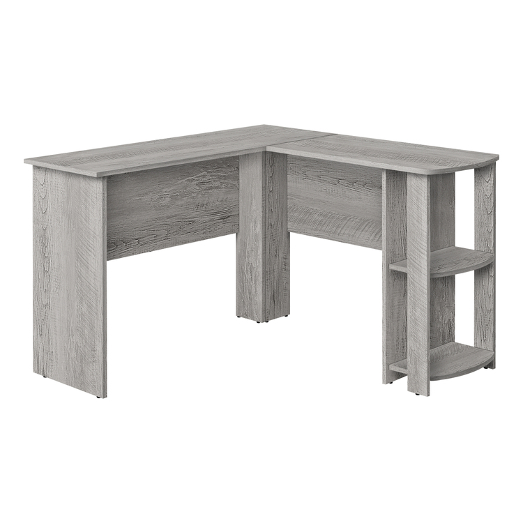 Modern L-Shaped Computer Desk for Home Office image - 1