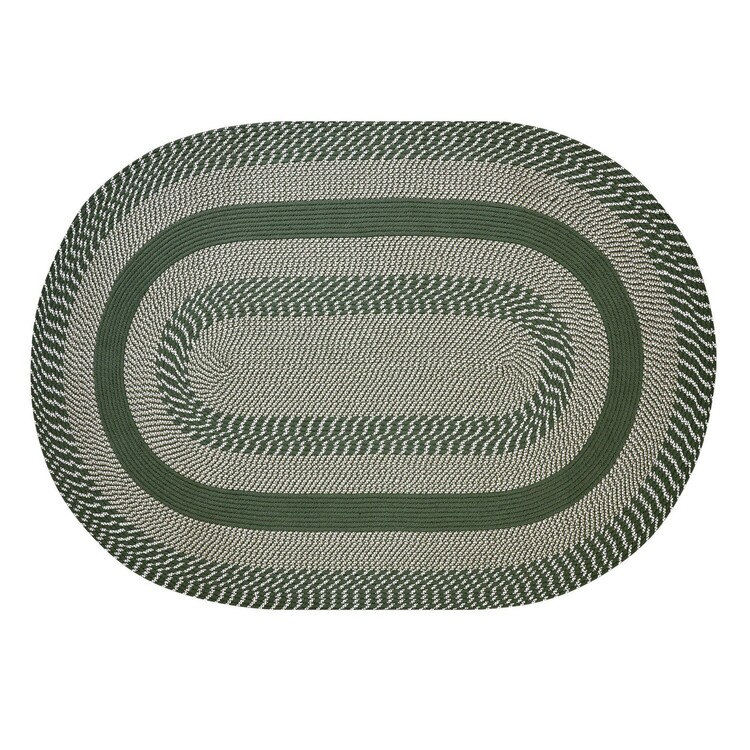 Newport Collection 60" x 96" Oval in Brown image - 1