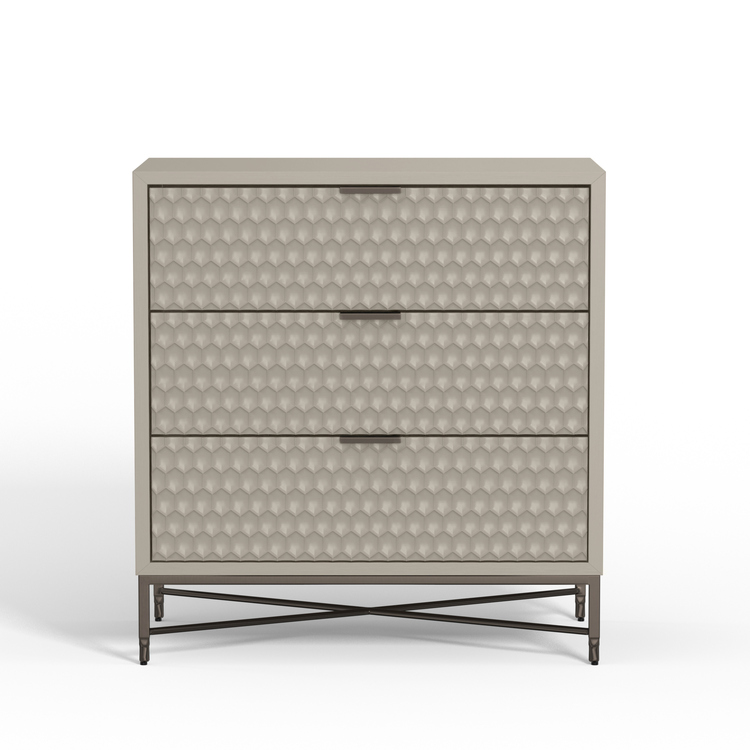 Origins By Alpine Milo Small Chest (Cement Gray) image - 1