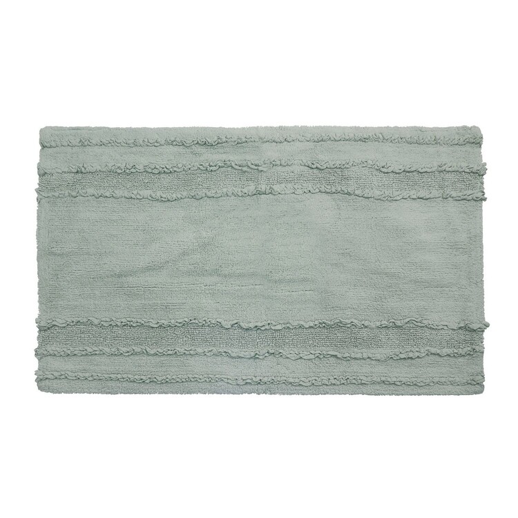 Ruffle Border Collection 17" x 24" Rectangle in White image - 1