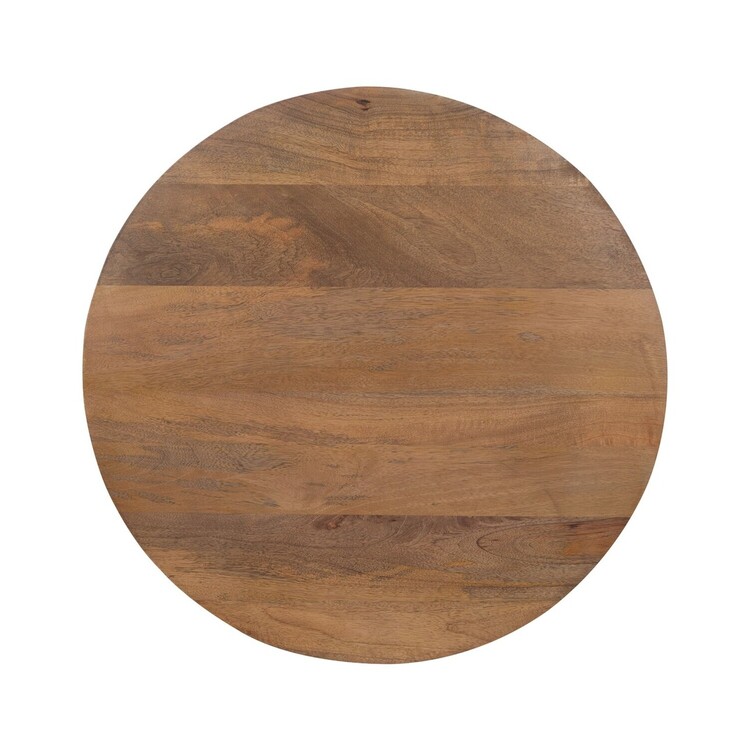 Natural Mango Wood Accent Table with Rattan Base - Safavieh image - 1