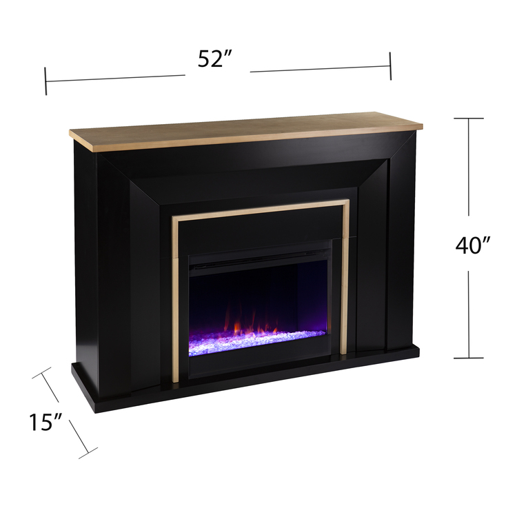 SEI Cardington Electric Fireplace - Thumbnail 3