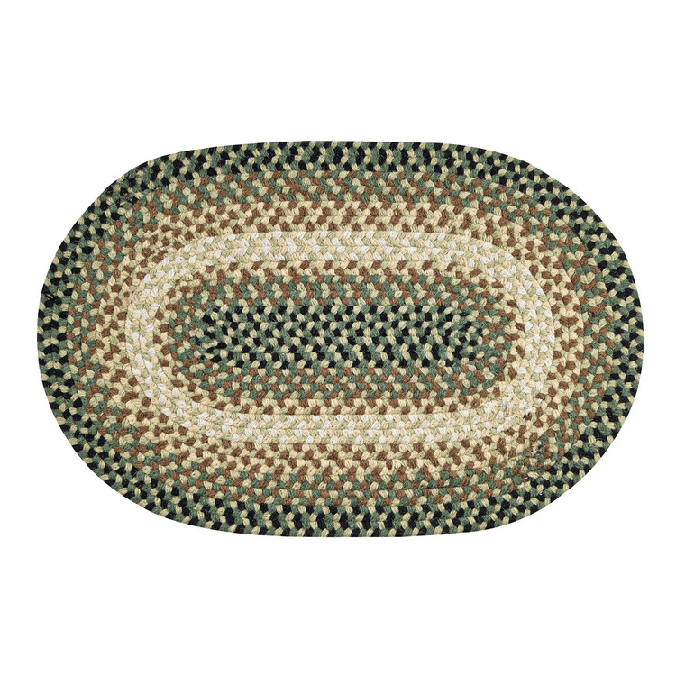 Woodbridge Oval Collection 20" x 30" Oval in Cranberry image - 1