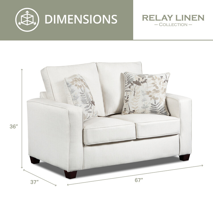 American Furniture Classics Relay Loveseat
