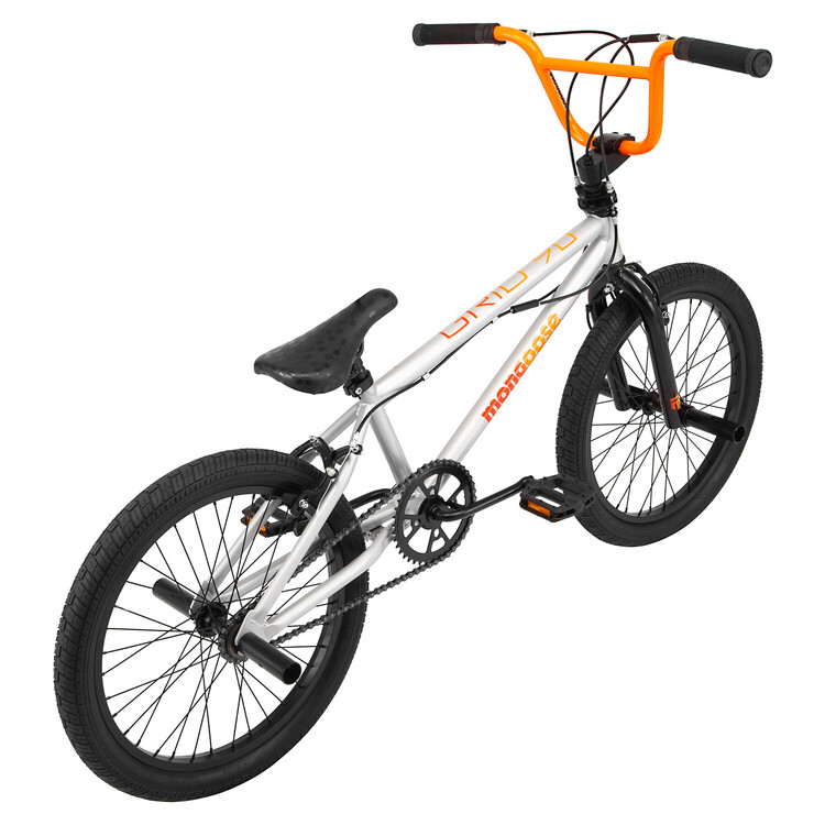 Mongoose Grid 90 BMX Freestyle Bike, 20-Inch Wheels, Single Speed