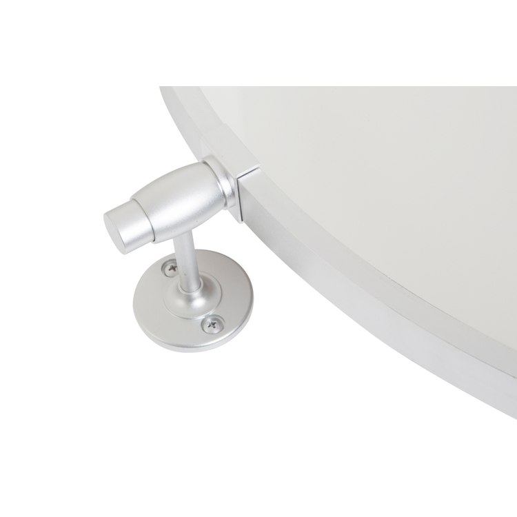 Silver Round Pivot Mirror 24 Inch - Elegant Furniture - OJCommerce.com
