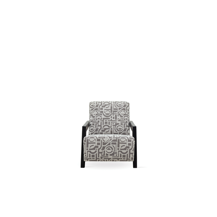 Enza Home Melbourne Armchair - 2201 - K1 - 27901 Light Grey - AR:132 image - 1