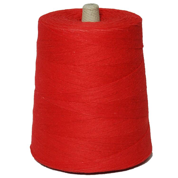 T.W . Evans Cordage Red Cotton Twine - 2lb Cone - 9600ft - image - 1