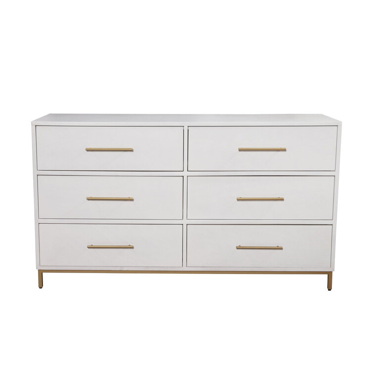 Alpine Furniture Madelyn Six Drawer Dresser image - 1